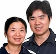 Portrait of Siming and Ling who purchased a Select Cleaning business franchise in Melbourne, Australia